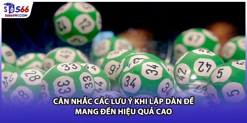 Cân nhắc các lưu ý khi lập dàn đề mang đến hiệu quả cao