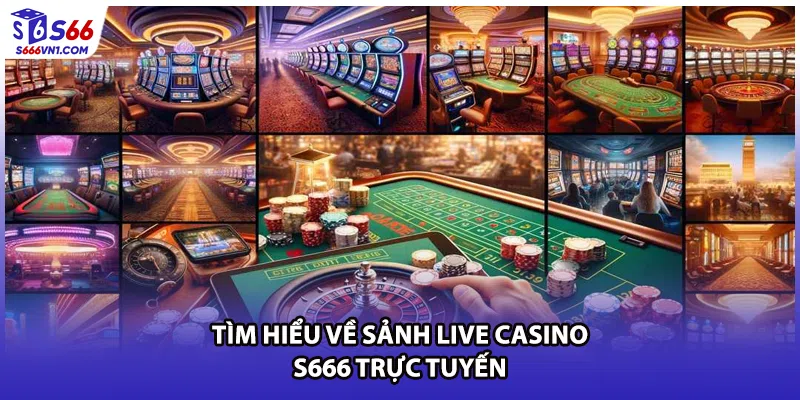 Tìm hiểu về sảnh Live Casino S666 trực tuyến